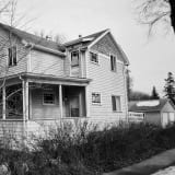 Dr. Cameron Residence, front and side elevation, 2015