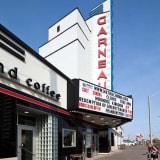 Garneau Theatre, 2008, close up of sign detail. Photo by James Dow. Courtesy of COE Sustainable Development.