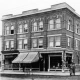 Photograph capturing the MacLean Block building in Edmonton, showcasing visible architectural details.