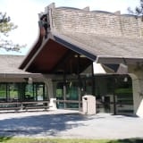 Mayfair Park Pavilions, 2013, side view. Photo courtesy of Ann Hall.