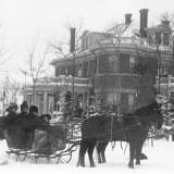 Exterior view of Secord House, a historical site in Edmonton.