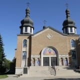 St. John's Ukrainian Orthodox Church, 2013, front elevation. Photo courtesy of Ann Hall.