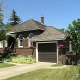 Trudel Residence, 2006, front elevation. City of Edmonton Archives EA-792-496.