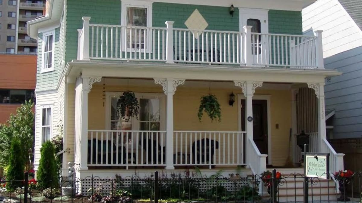 Exterior view of Sarah McLellan's residence.