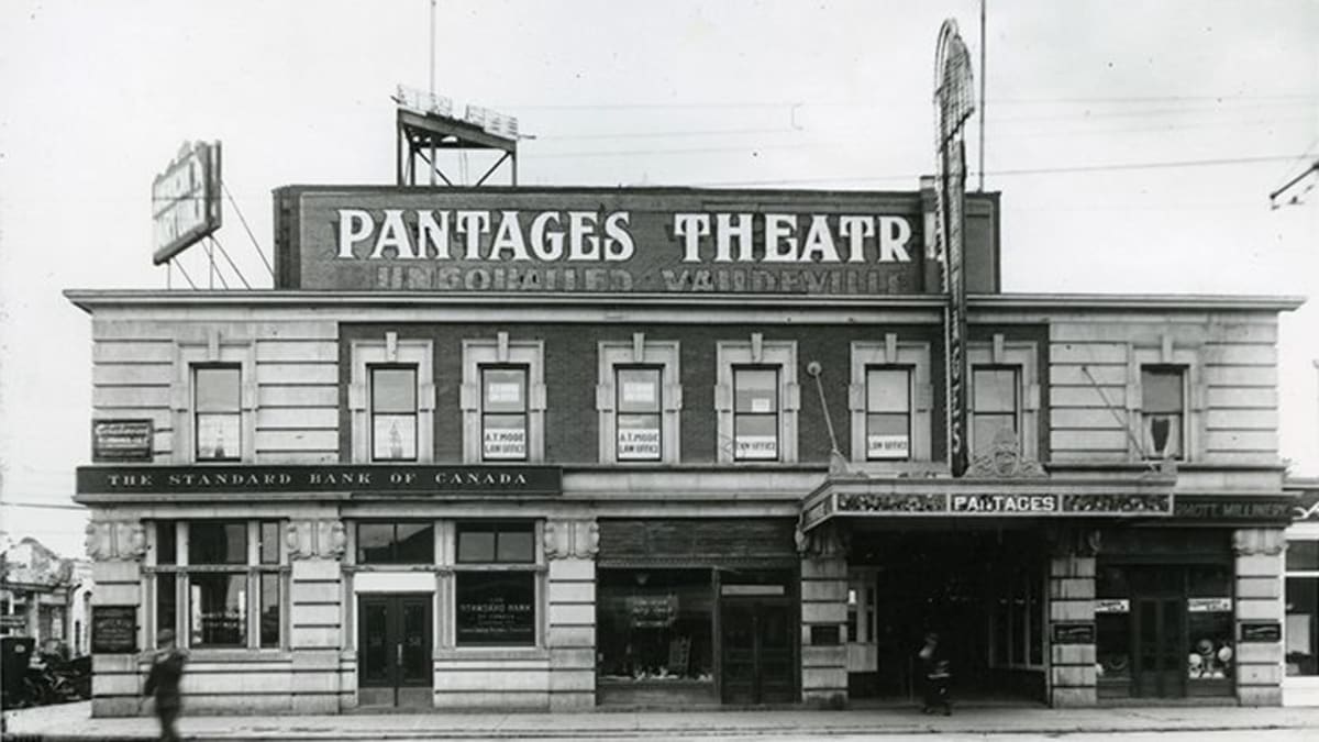 Pantages Theatre, 1919