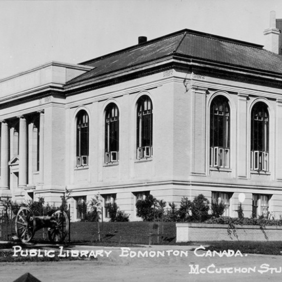 Edmonton Public Library - side elevation
