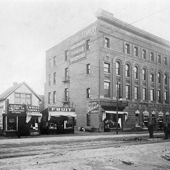 Empire Block, from North, ca. 1918