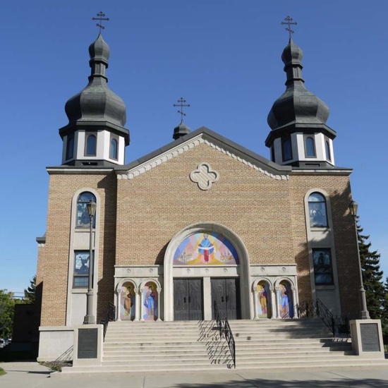 St. John's Ukrainian Orthodox Church, 2013, front elevation