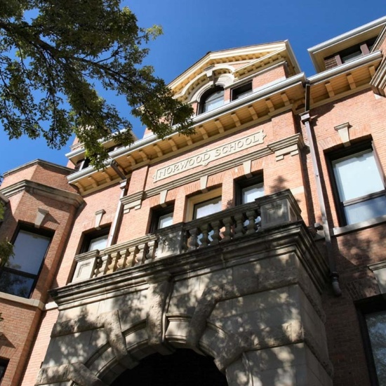 Norwood School, 2007, front detail