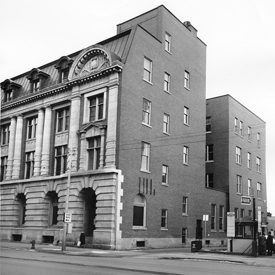 Downtown Post Office - side elevation